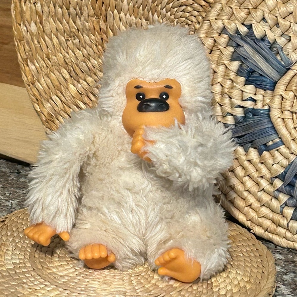 Adorable Cream Stuffed Animal Toy